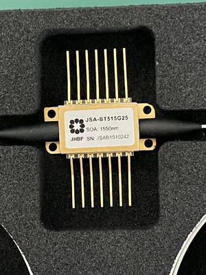 Janhoo 1550nm Butterfly SOA Semiconductor Optical Amplifier With Consumption