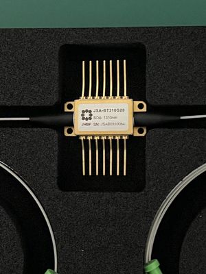 Janhoo 1310nm G20 professional Butterfly SOA Semiconductor Optical Amplifier Low power consumption